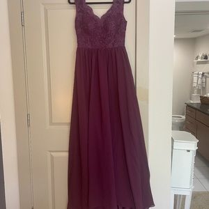 Cocomelody Purple Formal Dress